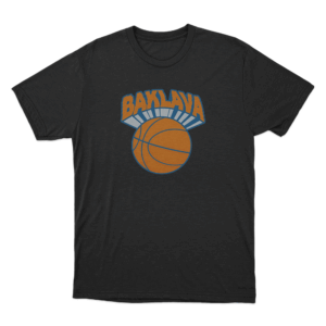 Baklava Basketball Unisex T Shirt Black