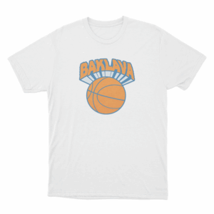 Baklava Basketball Unisex T Shirt White