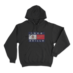 Coco Drillo Turbo Flag Unisex Hoodie Black