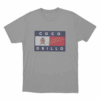 Coco Drillo Turbo Flag Unisex T Shirt Grey