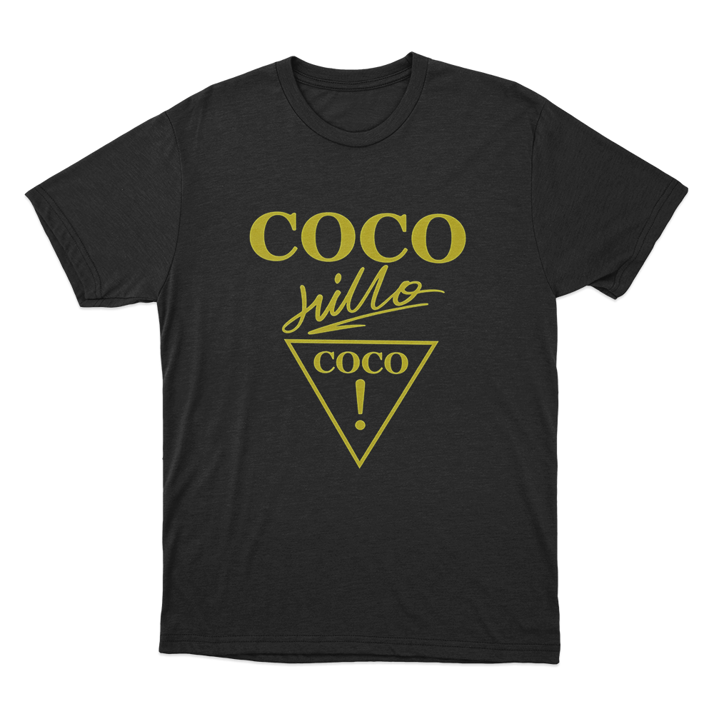 Coco Jillo Logo Unisex T Shirt Black Coco Jillo Logo Unisex T Shirt Black