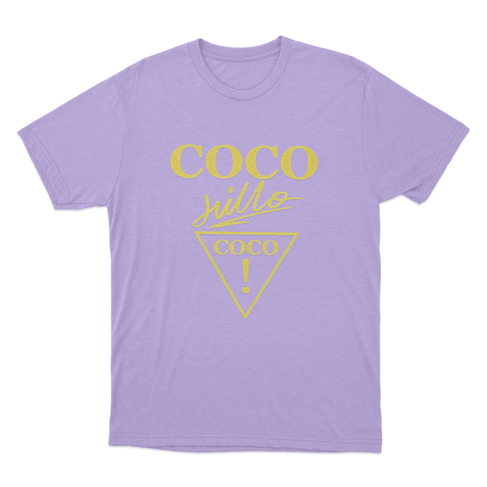 Coco Jillo Logo Unisex T Shirt Purple Coco Jillo Logo Unisex T Shirt Purple