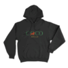 Coco Logo Unisex Hoodie Black