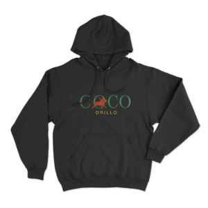 Coco Logo Unisex Hoodie Black