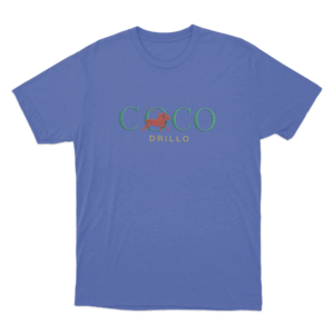 Coco Logo Unisex T Shirt Blue