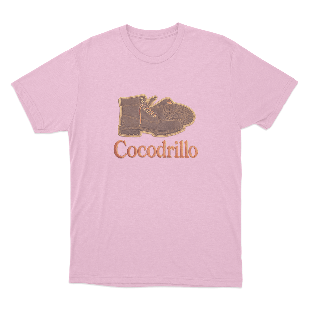 Cocodrillo Boot Unisex T Shirt Pink Cocodrillo Boot Unisex T Shirt Pink