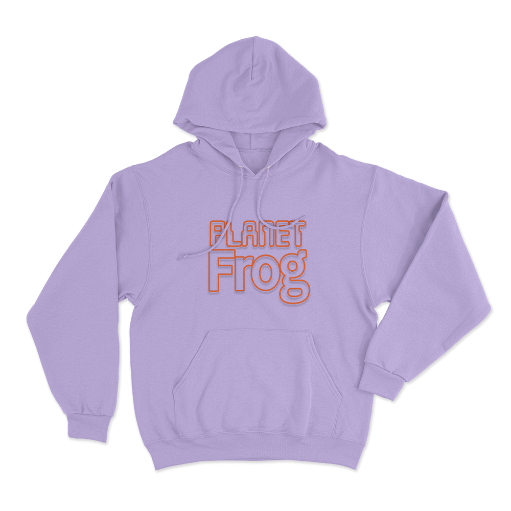 Planet Frog Unisex Hoodie Purple Planet Frog Unisex Hoodie Purple