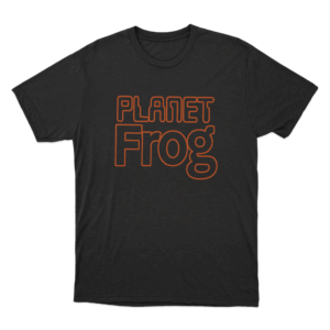 Planet Frog Unisex T Shirt Black