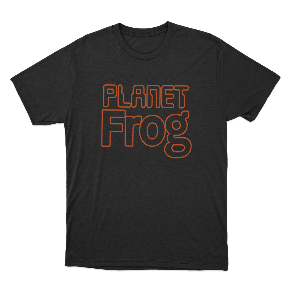 Planet Frog Unisex T Shirt Black Planet Frog Unisex T Shirt Black