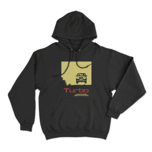 Turbo Tour Unisex Hoodie Black