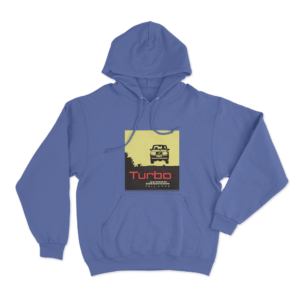 Turbo Tour Unisex Hoodie Blue