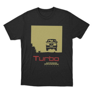 Turbo Tour Unisex T Shirt Black