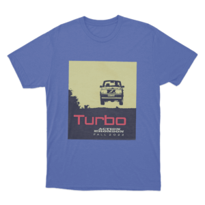 Turbo Tour Unisex T Shirt Blue